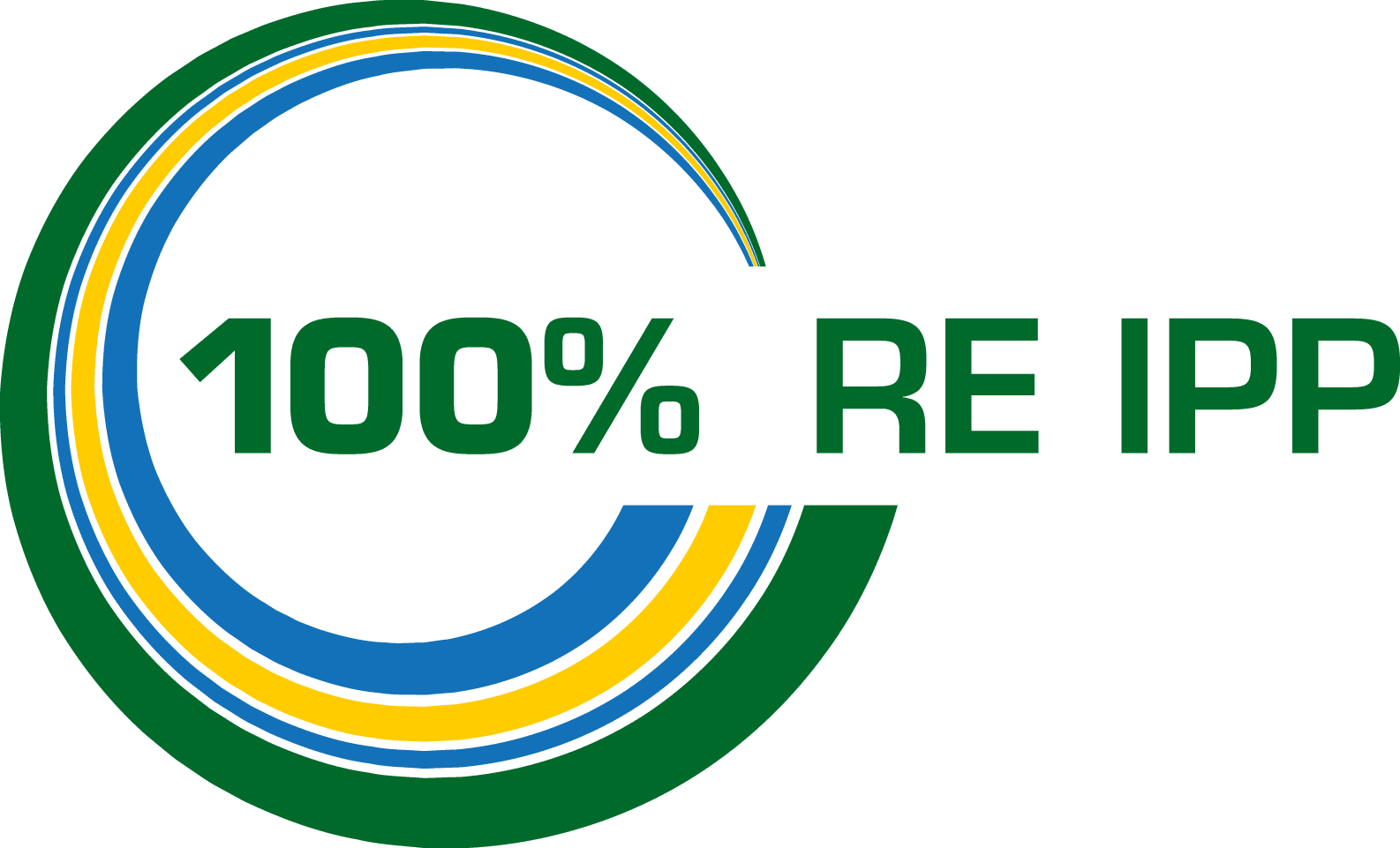 Das Logo der 100% RE IPP GmbH & Co. KG